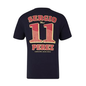 2024 Red Bull Sergio Perez Vintage Oversized Tee (Night Sky)