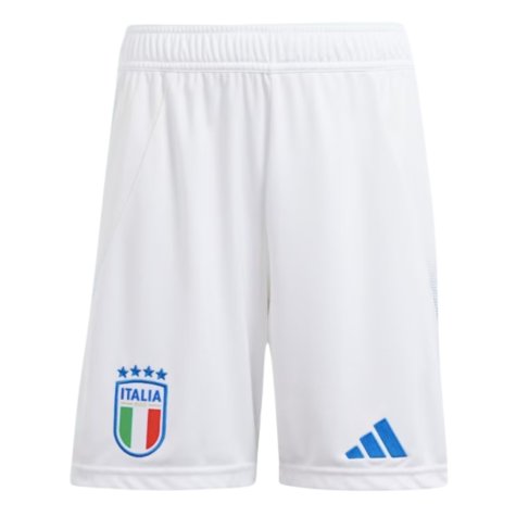 2024-2025 Italy Home Shorts (White) - Kids