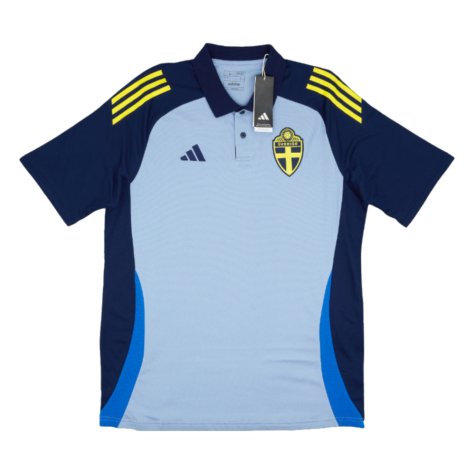 2024-2025 Sweden Polo Shirt (Blue)