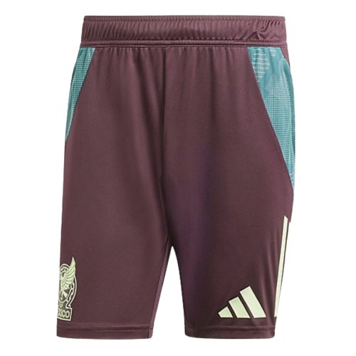 2024-2025 Mexico Training Shorts (Dark Burgundy)