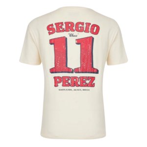 2024 Red Bull Sergio Perez Vintage Oversized Tee (Ecru)