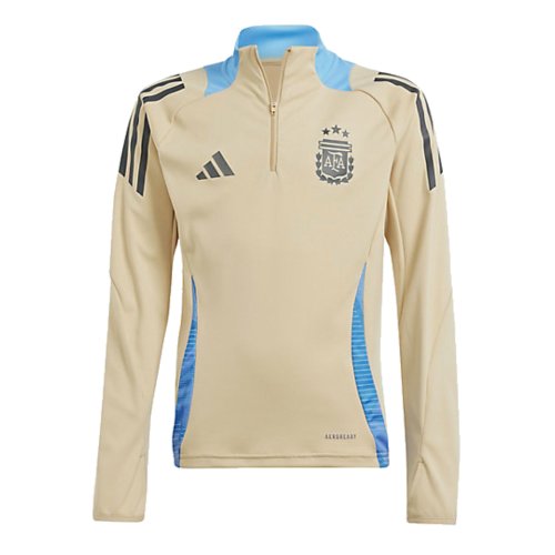 2024-2025 Argentina Training Top (Hazy Beige) - Kids