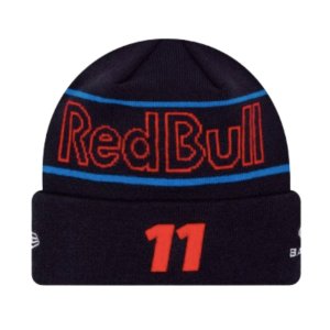 2024 Red Bull Racing Sergio Perez Team Navy Cuff Knit Beanie Hat