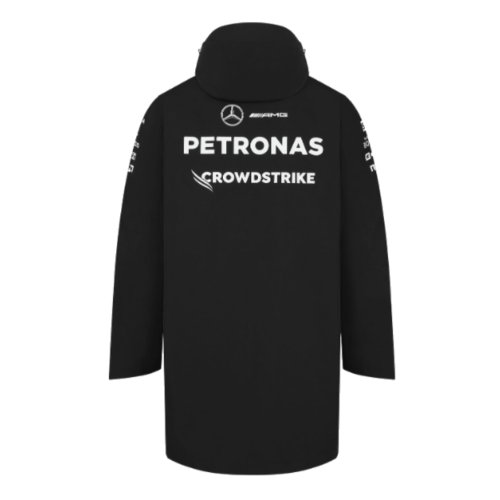 2024 Mercedes Team Rain Jacket (Black)