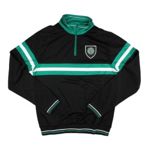 Celtic 1993-1994 Retro 1/4 Zip Jacket (Black)