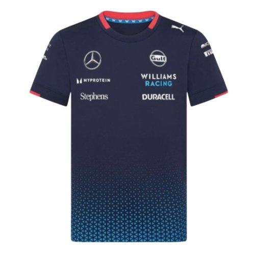 2024 Williams Racing Team Tee (Navy) - Kids