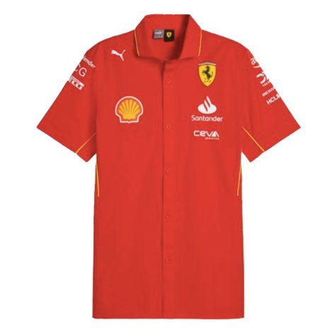 2024 Scuderia Ferrari Team Shirt (Red)