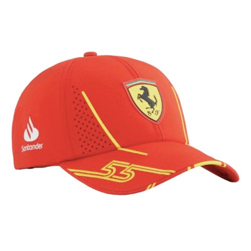 2024 Scuderia Ferrari Replica Collection Carlos Sainz Cap (Red)