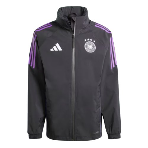 2024-2025 Germany Rain Jacket (Black)