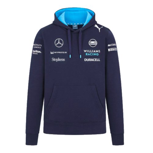 2024 Williams Racing Mens Team Hoodie (Navy)