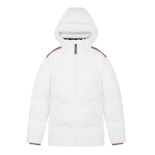 2024 Mercedes-AMG Mens Team Puffer Jacket (White)