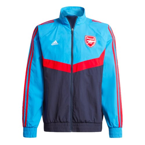 2023-2024 Arsenal Woven Track Top (Blue)