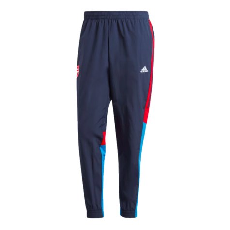 2023-2024 Arsenal Woven Tracksuit Bottoms (Navy)