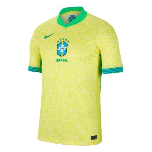 2024-2025 Brazil Home Dri-Fit ADV Match Shirt