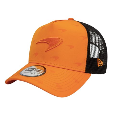 2024 McLaren A-Frame Trucker Cap (Orange)