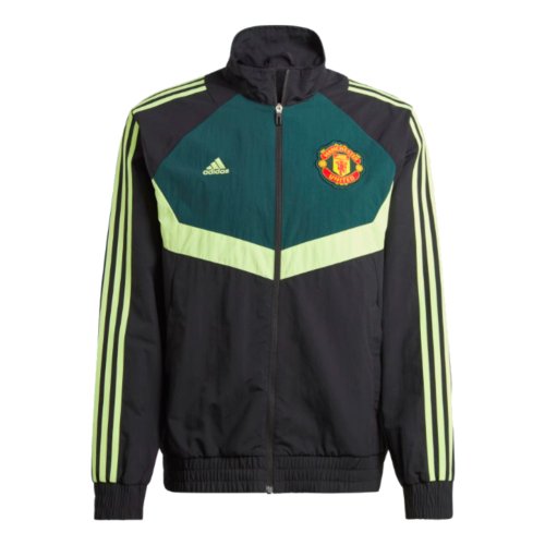 2024 Man Utd Woven Track Jacket (Black)