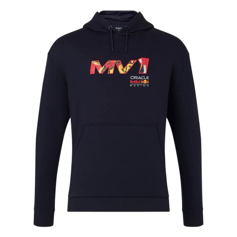 2024 Red Bull Max Verstappen Pop Art Oversized Hoodie (Navy)