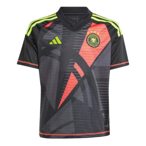 2024-2025 Germany Home Goalkeeper Shirt (Black) - Kids