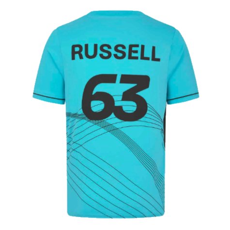 2024 Mercedes-AMG George Russell Sports T-Shirt (Blue)