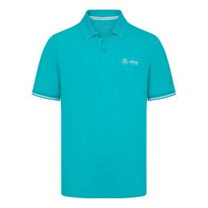 2024 Mercedes-AMG Team Polo Shirt (Ultra Teal)