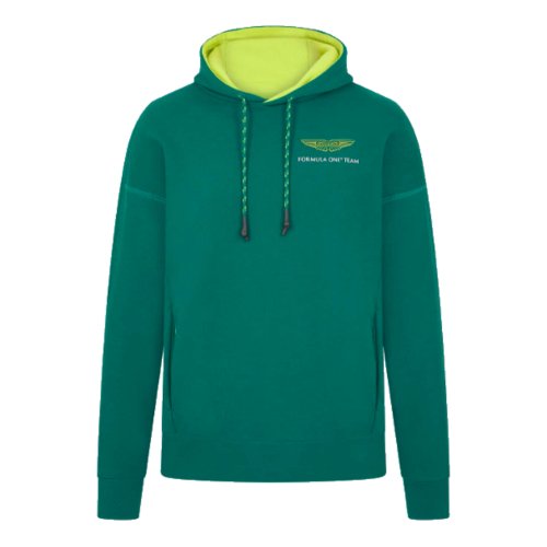 2024 Aston Martin Mens Logo Hoody (Green)