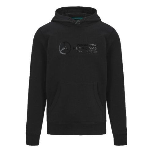 2024 Mercedes Mens Stealth Logo Hoody (Black)