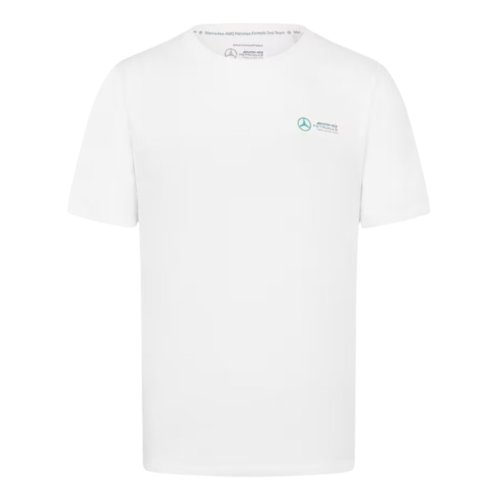 2024 Mercedes-AMG Small Logo T-Shirt (White)