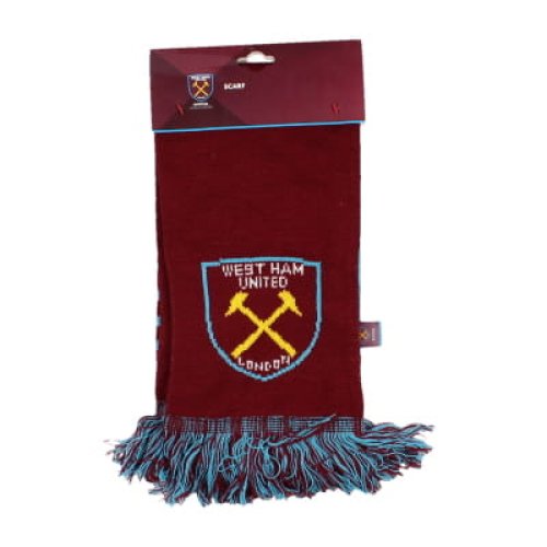 West Ham United Fade Scarf (Claret)