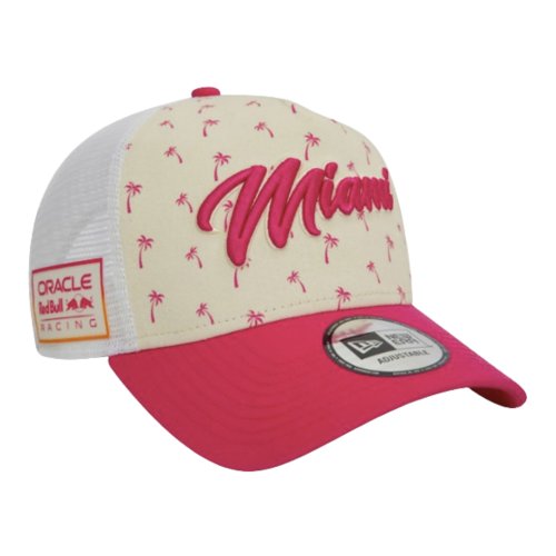 2024 Red Bull Racing Miami Special E-Frame Trucker Cap (Off White)