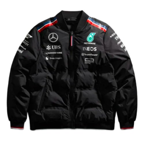 2024 Mercedes-AMG Insulated Bomber Jacket (Black)