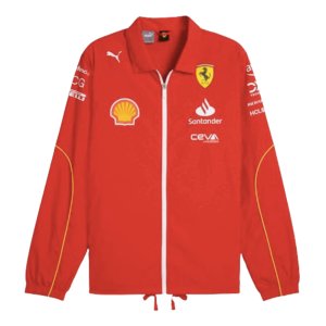 2024 Scuderia Ferrari Coach Team Jacket (Red)