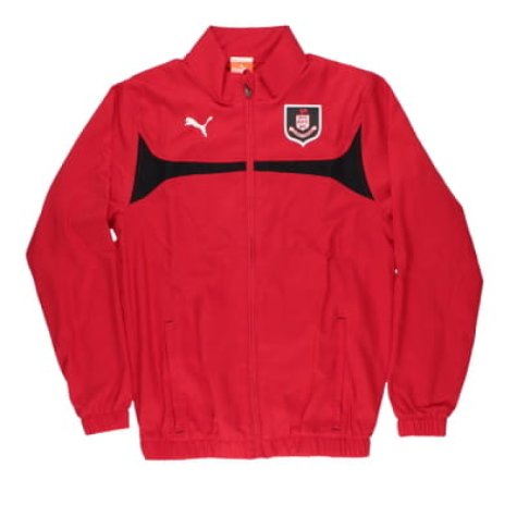 2014-2015 Airdrie Tracksuit Jacket (Red) - Kids