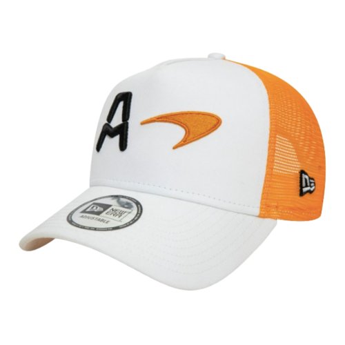 McLaren Racing Arrow Indycar Essential White E-Frame Trucker Adjustable Cap