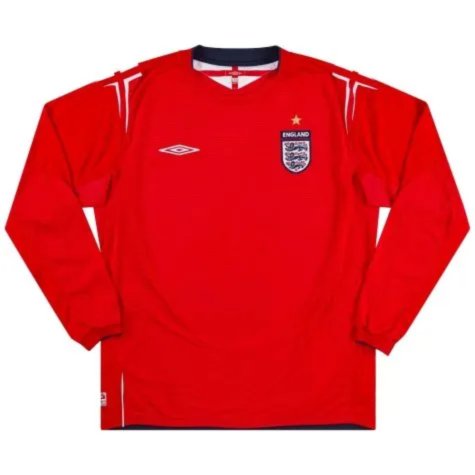 England 2004-06 Away L/S Shirt (XXL) (Excellent)