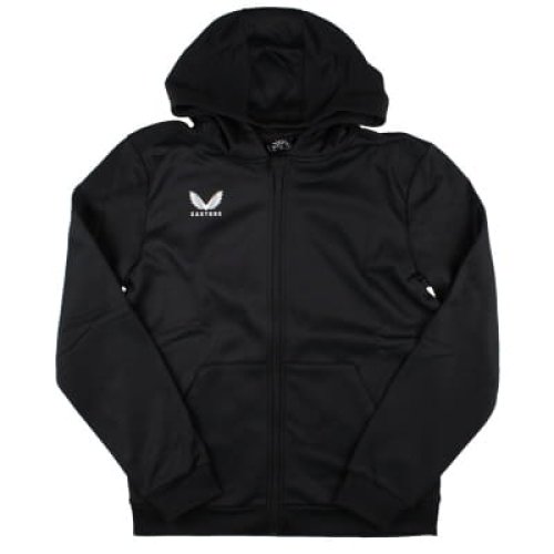 Castore Zip Through Brush Back Hoody (Black)