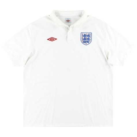 England 2010-2011 Home Shirt (XL) (Excellent)