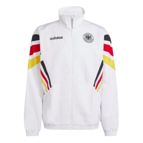 1996 Germany Euro 96 Woven Track Top (White)