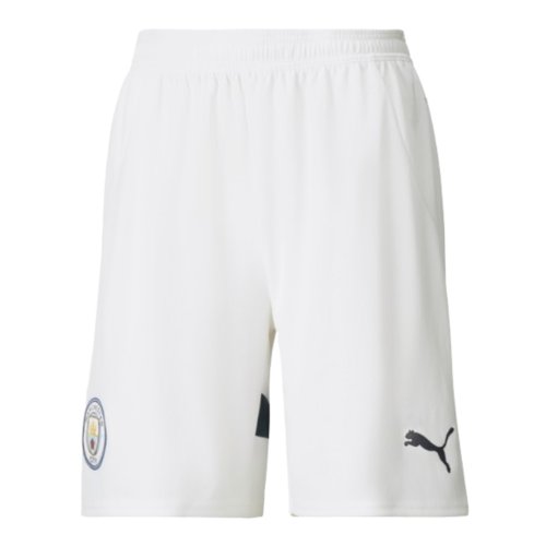 2024-2025 Man City Home Shorts (White)