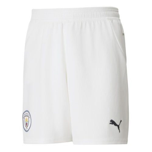 2024-2025 Man City Home Shorts (White) - Kids