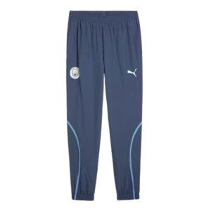 2024-2025 Man City Prematch Woven Pants (Blue)