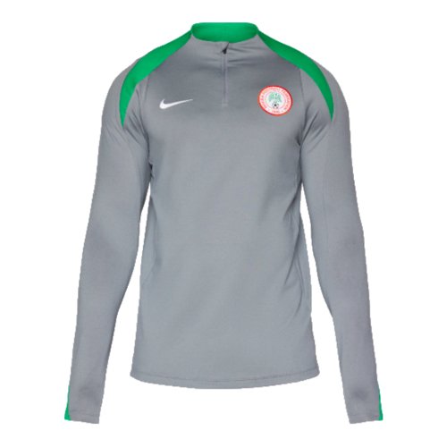 2024-2025 Nigeria Strike Drill Training Top (Grey)