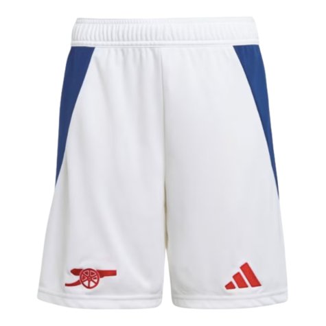 2024-2025 Arsenal Home Shorts (White) - Kids