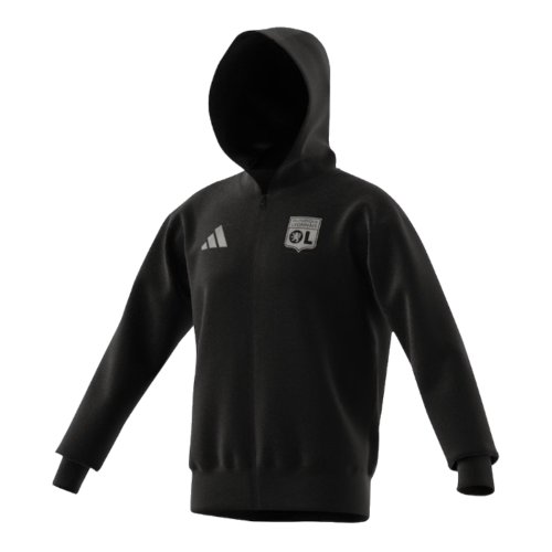 2024-2025 Olympique Lyon Anthem Jacket (Black)