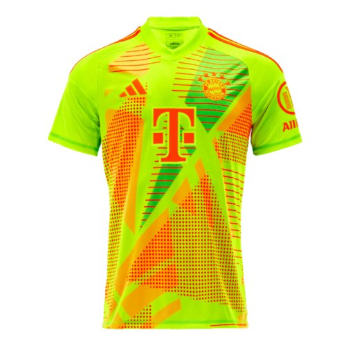 2024-2025 Bayern Munich Home Goalkeeper Shirt (Yellow)