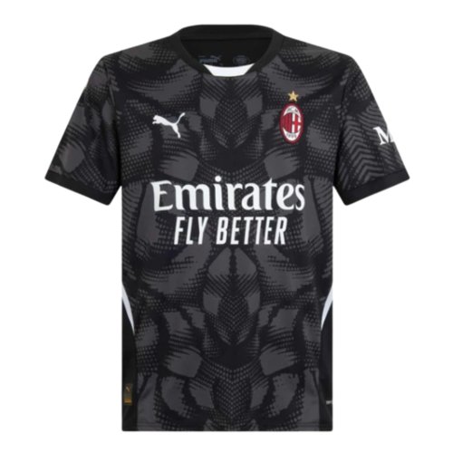 2024-2025 AC Milan Home Goalkeeper Shirt (Black)