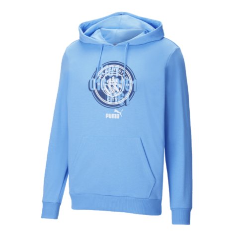 2024-2025 Man City ftblCulture Hoody (Light Blue)