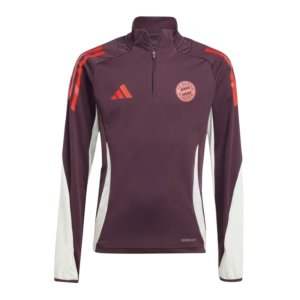 2024-2025 Bayern Munich Training Top (Shadow Maroon) - Kids