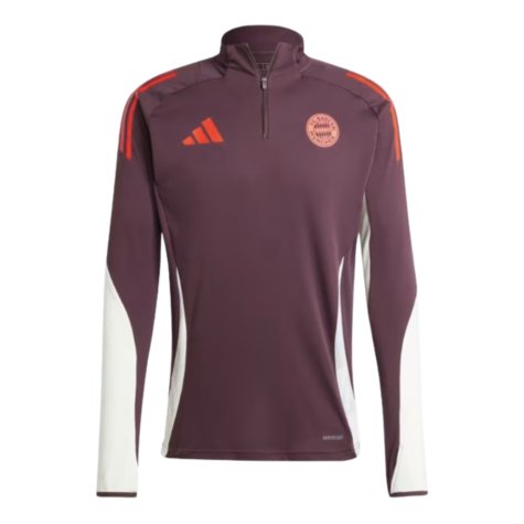 2024-2025 Bayern Munich Training Top (Shadow Maroon)