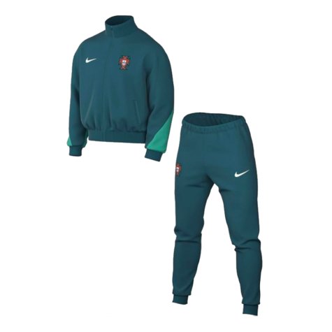 2024-2025 Portugal Dri-Fit Strike Tracksuit (Green)