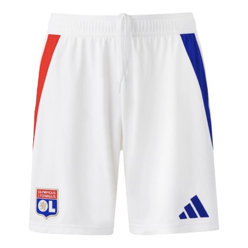 2024-2025 Olympique Lyon Home Shorts (White)